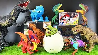 Jurassic World Unboxing Review Super Colossal Indoraptor Chaos Theory T-Rex Hatching Dinosaur Eggs