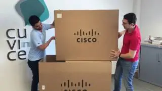Unboxing - Cisco TelePresence MX200 - Cuvice