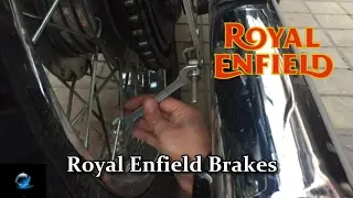Royal Enfield Tips and Tricks  | How to Repair the Brakes | Bulllet
