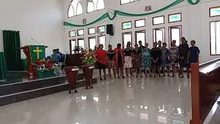 PADUAN SUARA PAM JEMAAT GKI MARTHEN LUTHER MAJARAN DI JEMAAT SILOAM SP 2 KABUPATEN SORONG