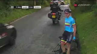 THAT'S HEARTBREAKING!' &ndash; COLOMBIAN CYCLIST IN TEARS AFTER BEING LEFT STRANDED