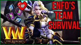 Enfo's Team Survival in Warcraft 3 | Best Support You'll See Today [NIGHTMARE DIFFICULTY]