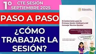 PASO A PASO Primera Sesión CTE COMUNIDADES DE APRENDIZAJE Septiembre 2025 Materiales Insumos