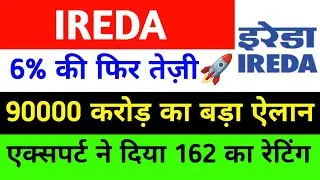 IREDA SHARE latest news today | Indian Renewable Energy SHARE analysis, ireda share