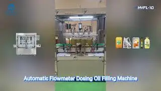 Automatic Flowmeter Dosing Oil Filling Machine HYFL-10