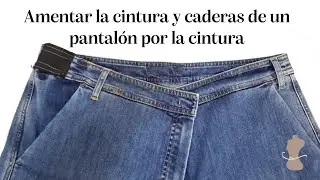 Aumenta la cintura y caderas de un pantalón por el bolsillo