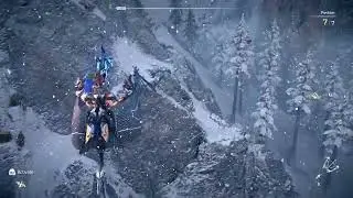 Horizon Forbidden West , Attempt to get the tearblast warrior bow from the gauntlet races