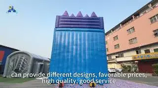 Inflatable Dry Slide 10m High