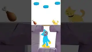 Funny animation with Huggy Wuggy 9!!!🤣🤣🤣 #shorts #animation #story