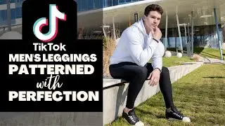 Tiktok Men's Leggings: With Amazing Honeycomb Texture