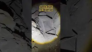 Abandoned Mine Carved in the Nevada Mountainside #youtubeshorts #abandoned #travelvlog