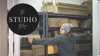 My studio exploded | Studio Vlog