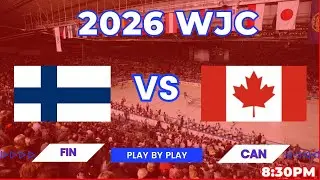 TEAM CANADA vs FINLAND LIVE! 🇨🇦 Hage vs Koivu | WJC 2026 World Juniors Play-by-Play & Reaction