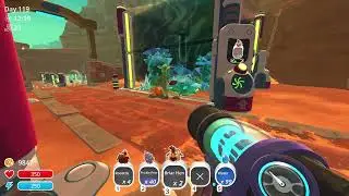 Silly Tangle slimes in Slime Rancher