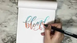 Blending With Tombow Dual Brush Pens