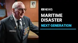 Last man to escape maritime disaster returns to ghost of his old ship | ABC News