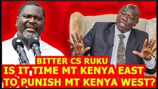 💥💥💥WÀR💥💥MT KENYA EAST VS MT KENYA WEST, CS RUKU CHASE AWAY RIGATHI FROM MT KENYA EAST COUNTIES NOW