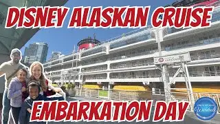 7 Day Alaskan Disney Cruise / Day 1 Sail Awave Party, Pool Deck & Dining at Tiana&rsquo;s Place