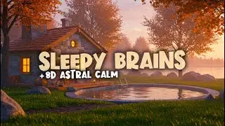 Astral Dreams 🌌 4 Hz Binaural Beats | 8D Sleep Music + ASMR Relaxation for Sleepy Brains
