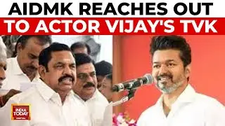 Tamil Nadu Politics: AIDMK Courts Actor Vijay's TVK For Alliance To Defeat DMK | India Today News