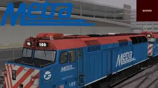 [TSC🎄] Metra, The Racetrack - Aurora to Chicago Gameplay