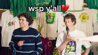 we had a 2-man on stage