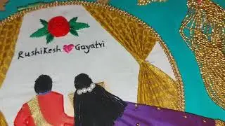 Embroydery hoop art ❣🥀DM FOR ORDER = 