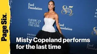 Watch Misty Copeland's emotional final dance before retirement
