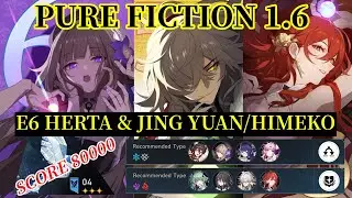 Pure Fiction Floor 4 Max score - Herta & Jing Yuan/ Himeko | Honkai: Star Rail v1.6