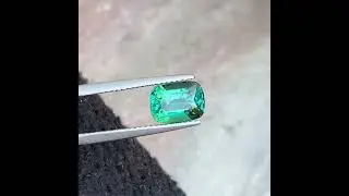 2.75 Carats Faceted Lagoon Tourmaline, Lagoon Jewelry Stone in Cushion Shape