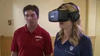 Stanford football at the forefront of virtual reality quarterback training