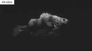 Beautiful Fishing logo intro video animations