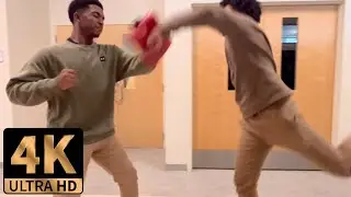 Captain America vs Batroc recreation (Remastered in 4K)