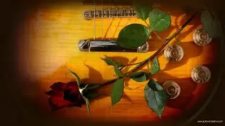 Delecious Romantic 90s Rock Ballad Guitar Backing Track in A