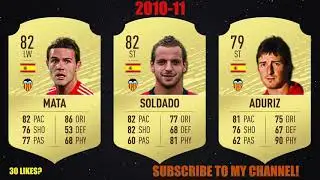 EVOLUTION OF VALENCIA'S FORWARDS (2006-2020) W/VILLA, RODRIGO, DAVID SILVA, MATA, FEGHOULI...