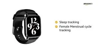 TAGG Verve NEO Smartwatch with 1.69'' Large Display, Real SPO2, and Real-Time Heart Rate Tracking