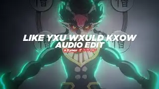 Like Yxu Wxuld Kxow (Autumn Trees) - Corpse, Scarlxrd & Kordhell [Edit Audio]