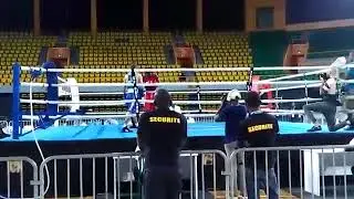 FINALE HOMMES 60KG VICTOIRE 4/1 DE BENLARIBI ABDELNACER (ALGERIE) CONTRE LUNATA NKOSI NATHAN (RDC)