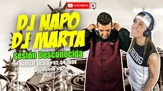 🟧 Radical Live! DJ NAPO y DJ MARTA &bull; Radical Alcal&aacute; (02-04-2000) SESI&Oacute;N Y FIESTA DESCONOCIDA 🟧