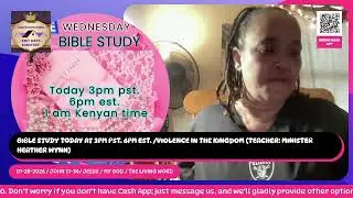 WED BIBLE STUDY . I DO NOT OWN THE COPYRIGHTS TO THE MUSIC