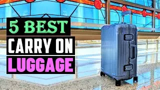 Best Carry On Luggage 2026 | Top 5 Carry-On Luggage Lightweight & International Travel