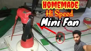 How To Make Rechargeable Table Fan From Dc Motor At Home।Mini Cooling Fan Video create by Raj360pro।