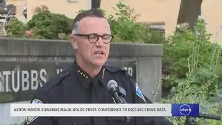 Akron police chief Brian Harding gives update on July Mason CLC shooting