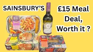 Стоит ли покупать комплексный обед за 15 фунтов в Sainsbury's?