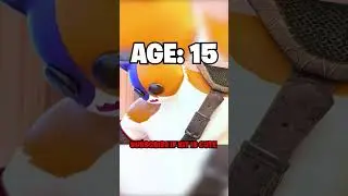 Fortnite: Meowscles At Different Ages 😍 (World's Smallest Violin🎻)