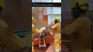 ⚓ ANCHOR HANDLING ⛑️ 1 of the largest container vessels in the 🌍 MSC 🥷#anchoring #emergency #drop
