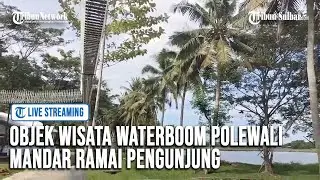 Objek Wisata Waterboom Polewali Mandar Ramai Pengunjung