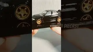Tomica Lancer Evo edisi team transport, custom swap wheels