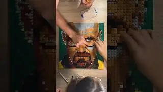 P&iacute;xel Art Request by one TikTok Follower #pixelart #lego #asmr #crafts #walterwhite #breakingbad