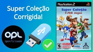EU CRIEI A SUPER COLE&Ccedil;&Atilde;O PARA RODAR VIA USB NO PS2 ✅